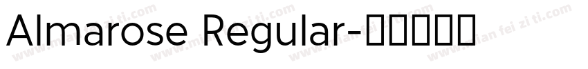 Almarose Regular字体转换